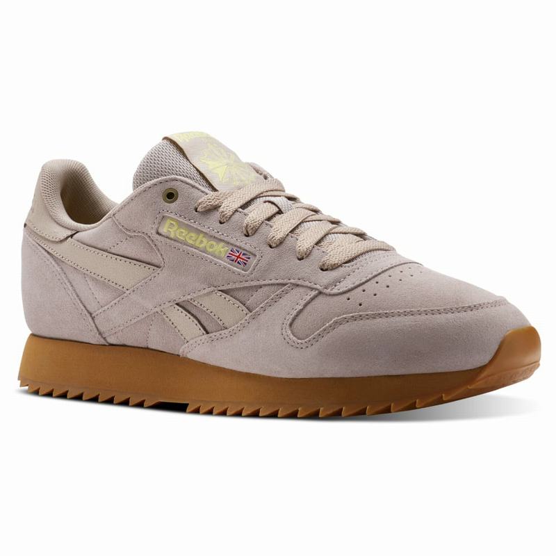 Tenisi Reebok Classic Leather Montana Cans Barbati Roz Romania GJ1830NM